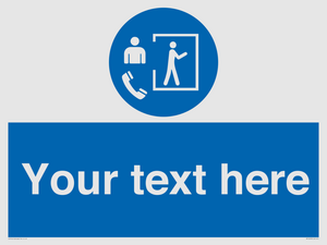 Custom Mandatory: Entry only with supervisor outside